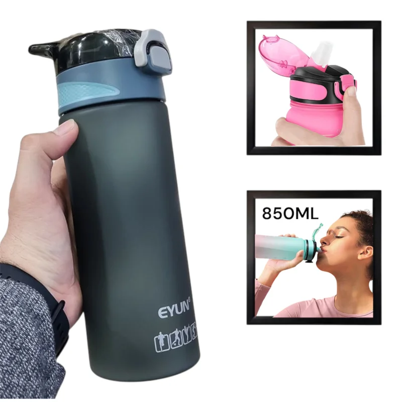 İdman su qabı WS1280, yaşıl, 850 ml — Bakı
