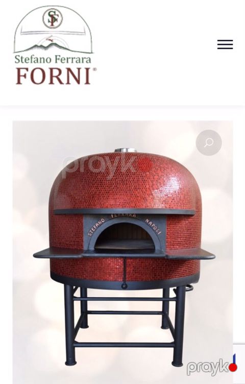 Stefano Ferrara Forni – Napoli tipli odunla işləyən pizza sobası — Bakı