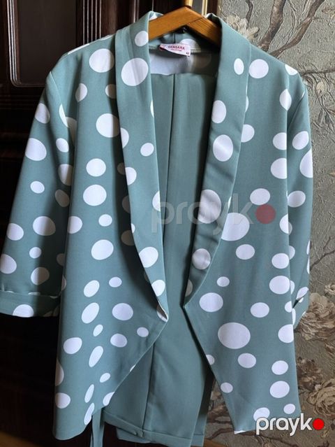 Sansara Collection qadın dəsti - Model: Açıq fason kimono tipli üst — Masazır
