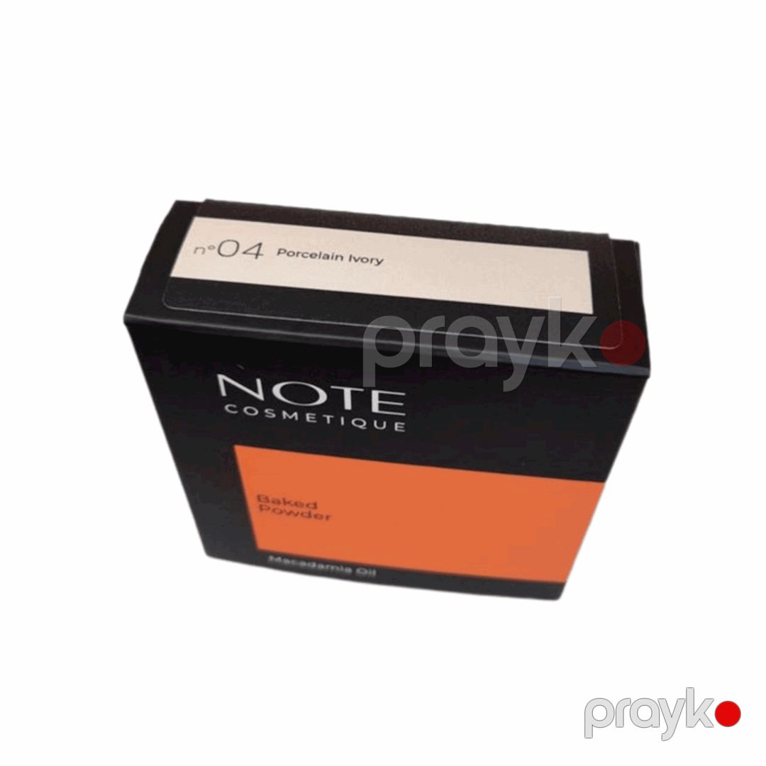 Kompakt kirşan Note Cosmetics Baked Powder 04 Porcelain Ivory — Mallar, Bakı (3)