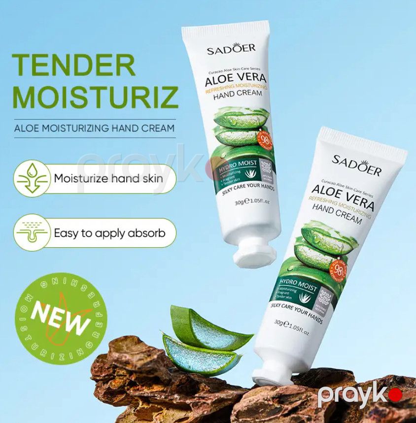 Əl kremi Sadoer Aloe Vera Refreshing Moisturizing 30 q — Mallar, Bakı (3)