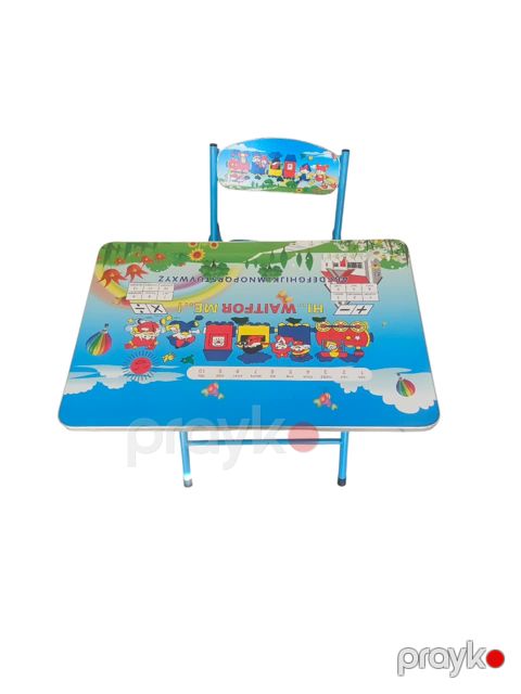 Məktəbli masası və oturacaq 46406400, rəngbərəng, 60x40x50 sm — Bakı