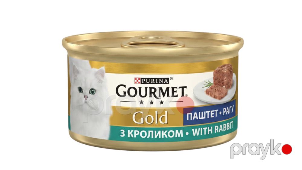 Konserv Purina Gourmet Gold yetkin pişiklər üçün, dovşan ilə, 85 q — Mallar, Bakı (2)