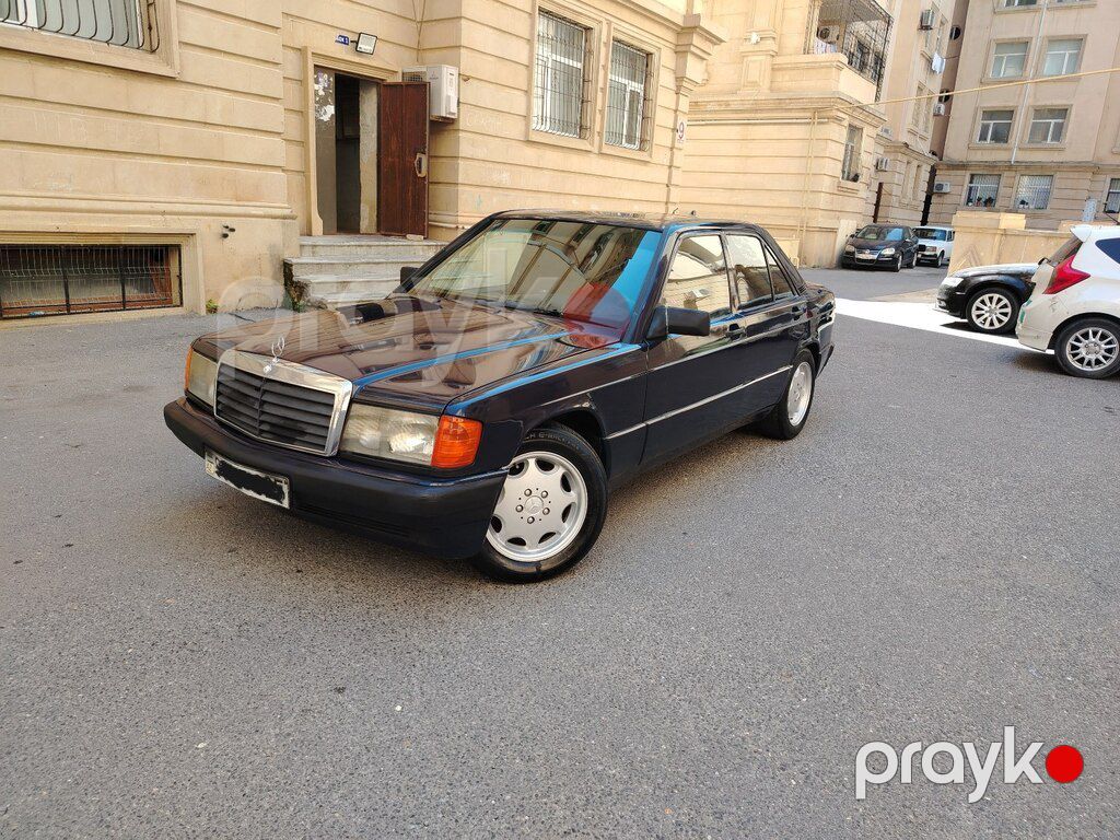 Mercedes 190, 2.0 L, 1991 il, 322 000 km — Avtomobillər, Bakı (2)