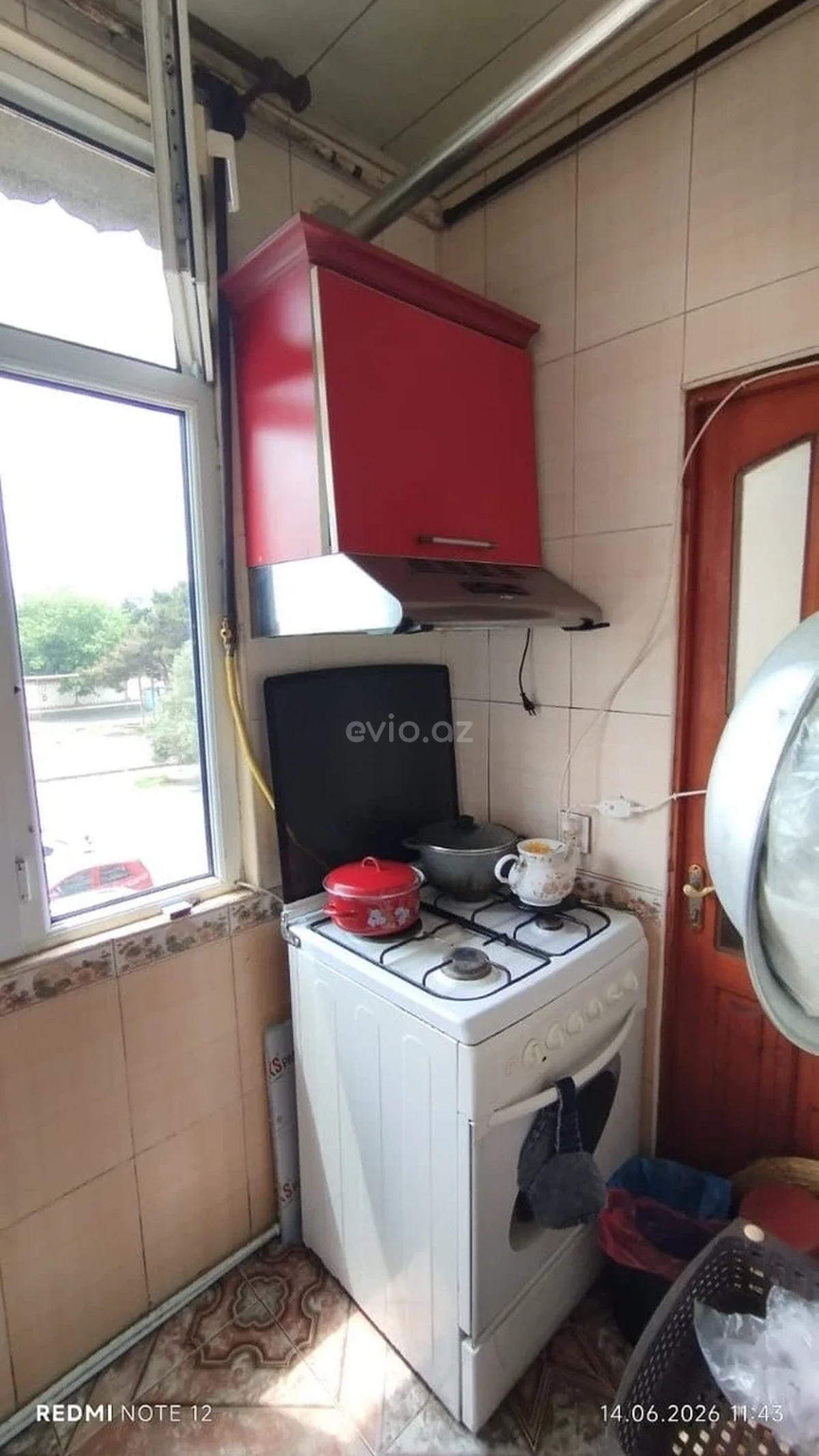 3 otaqlı orta təmirli mənzil satılır Hövsan qəsəbəsində — Mənzil, Bakı (4)