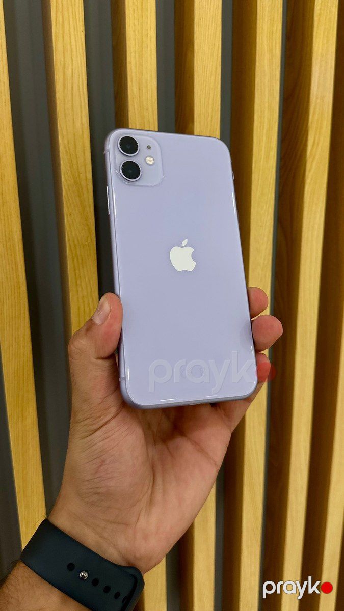 Apple iPhone 11 Purple 128GB/4GB — Smartfonlar, Bakı (2)