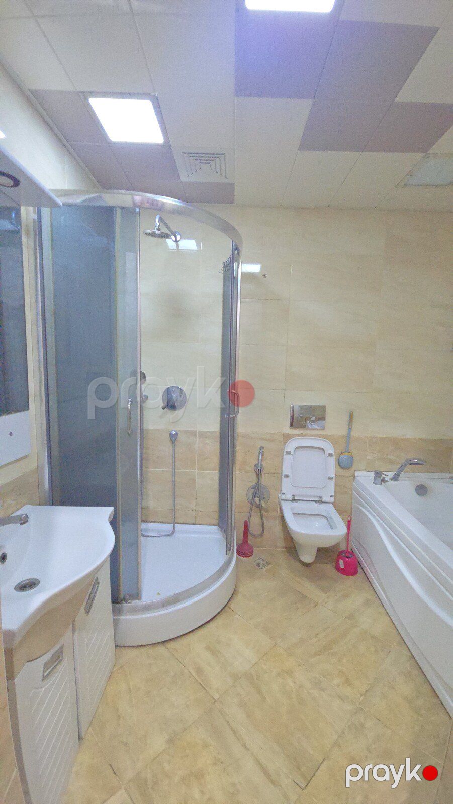 İcarəyə verilir 1 otaqlı yeni tikili 45 m² — Mənzil, Bakı (5)