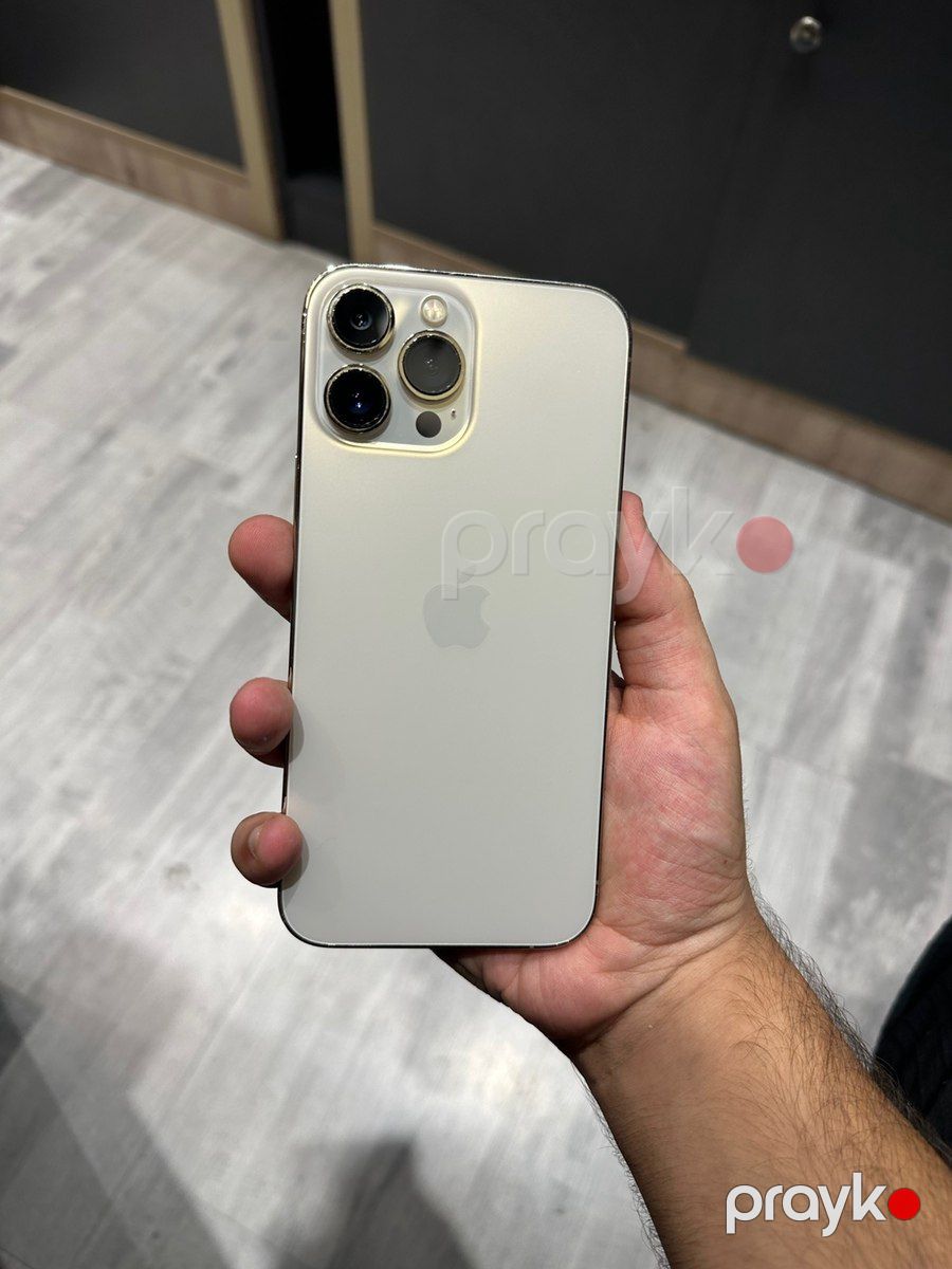 Apple iPhone 13 Pro Max Gold 256GB/6GB — Smartfonlar, Bakı (4)