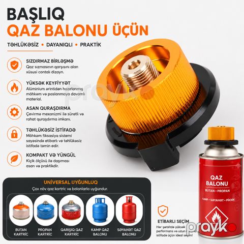 Turist qaz avadanlığı No brand, Aksessuar, 20 ml, 140 q/s — Bakı
