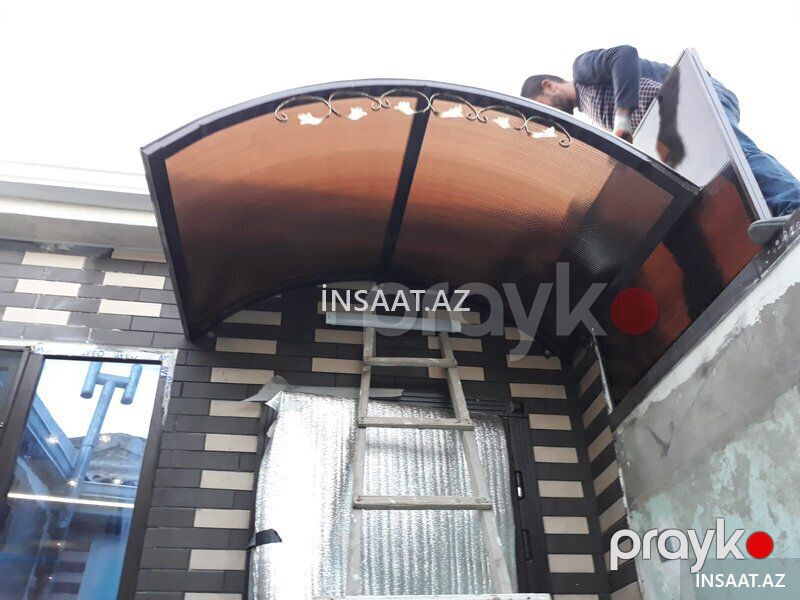 Polikarbonat və dam örtükləri — Dam örtükləri, Bakı (3)