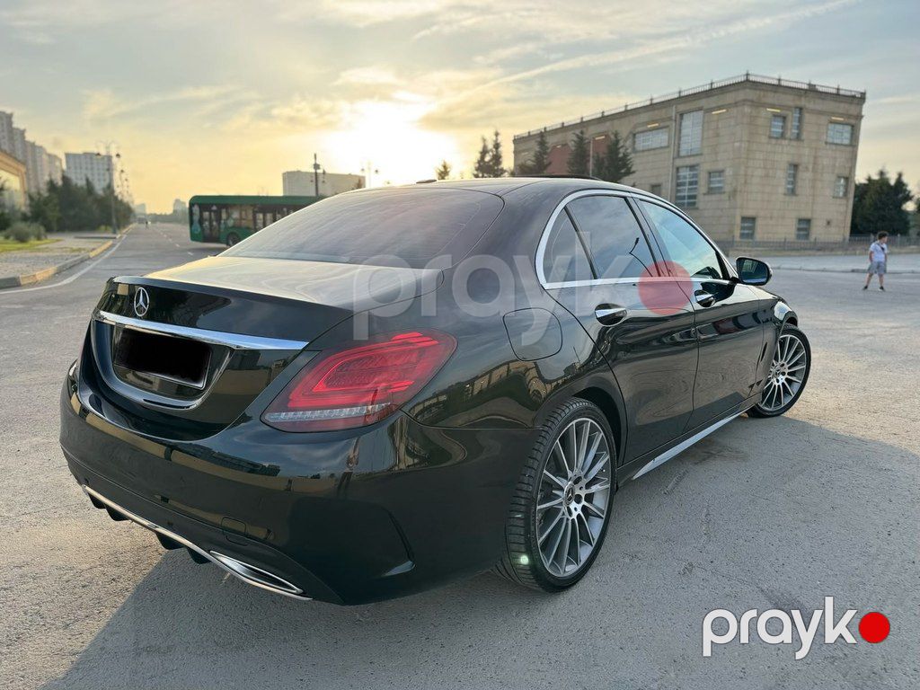 Mercedes C 300, 2.0 L, 2019 il, 93 500 km — Avtomobillər, Bakı (5)