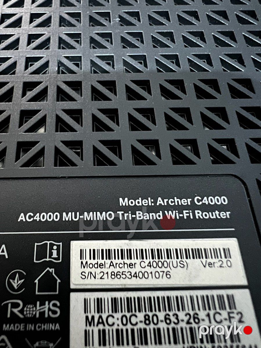 Modem Tp link Archer c4000 — Şəbəkə və server avadanlığı, Bakı (2)