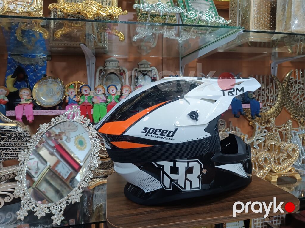 Kros MotoDəbilqə 75-azn TRM Speed Racing Kaskalar Off-road və enduro — Motosiklet geyimi, Bakı (7)
