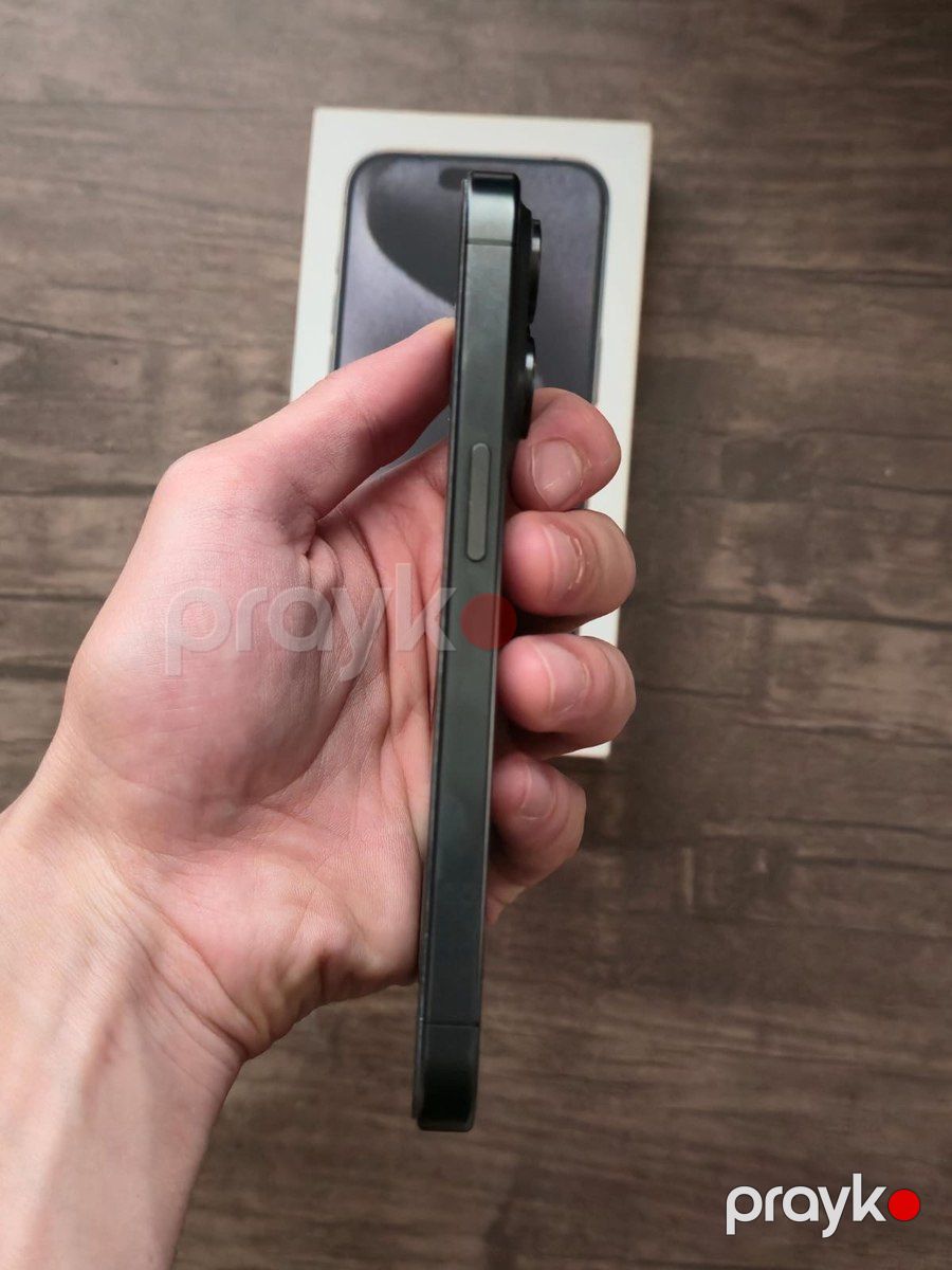 Apple iPhone 15 Pro Black Titanium 128GB/8GB — Smartfonlar, Bakı (4)