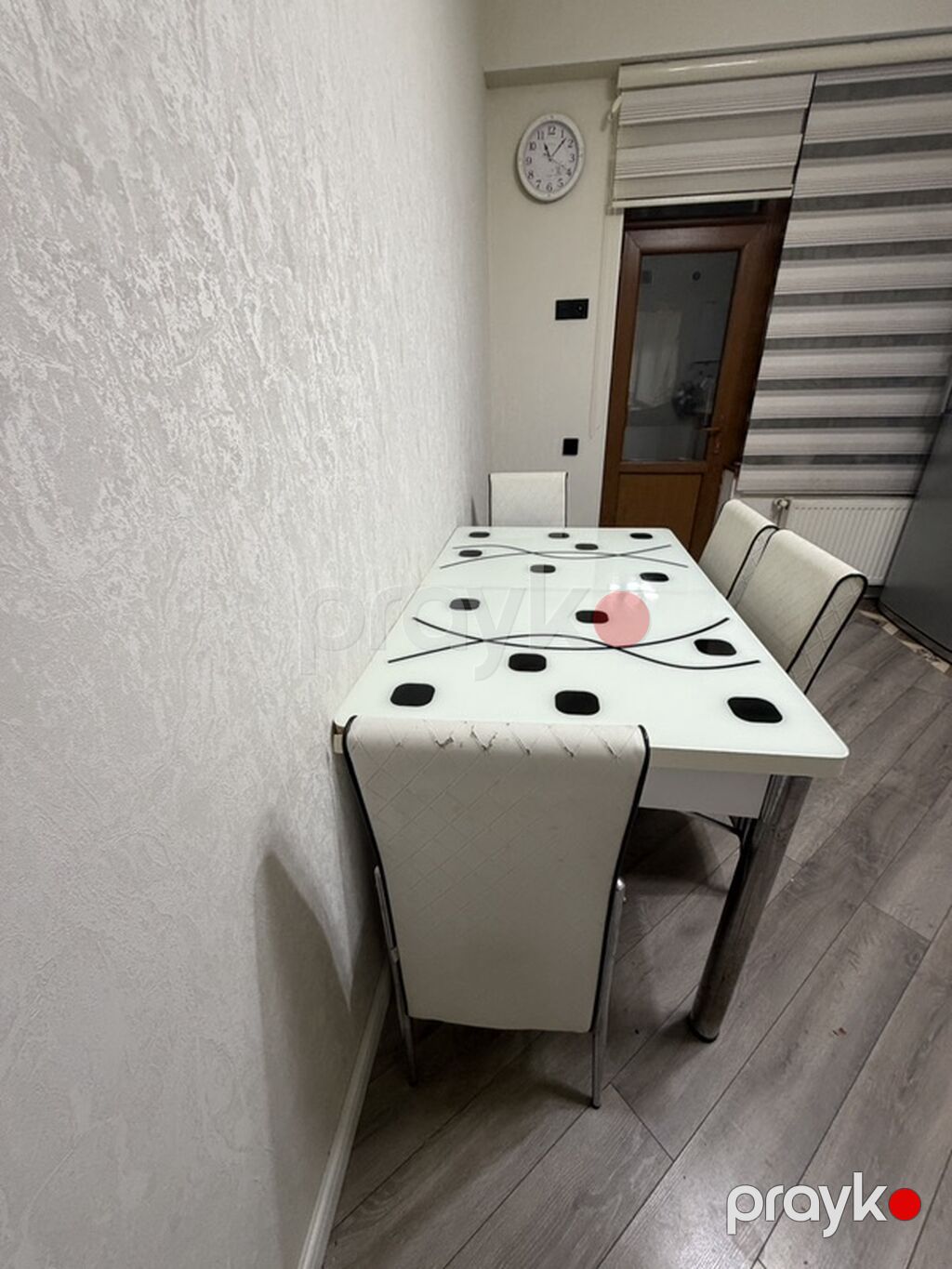 Mətbəx üçün, İşlənmiş, Açılan, Dördbucaq masa, 4 stul — Masalar və stullar, Bakı (3)