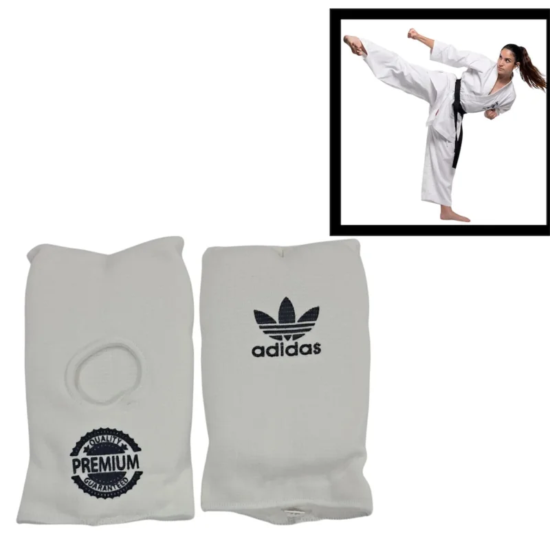 Karate üçün əlcəklər, parça, ağ, ölçü S - WS2530_S — Etrend.az — Dövüş İncəsənətləri