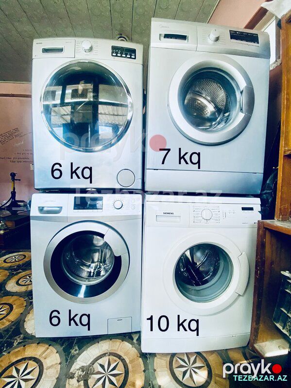 camasirxana üçün paltaryuyan maşın paltarqurudan dryer — Paltaryuyan maşınlar, Bakı (8)