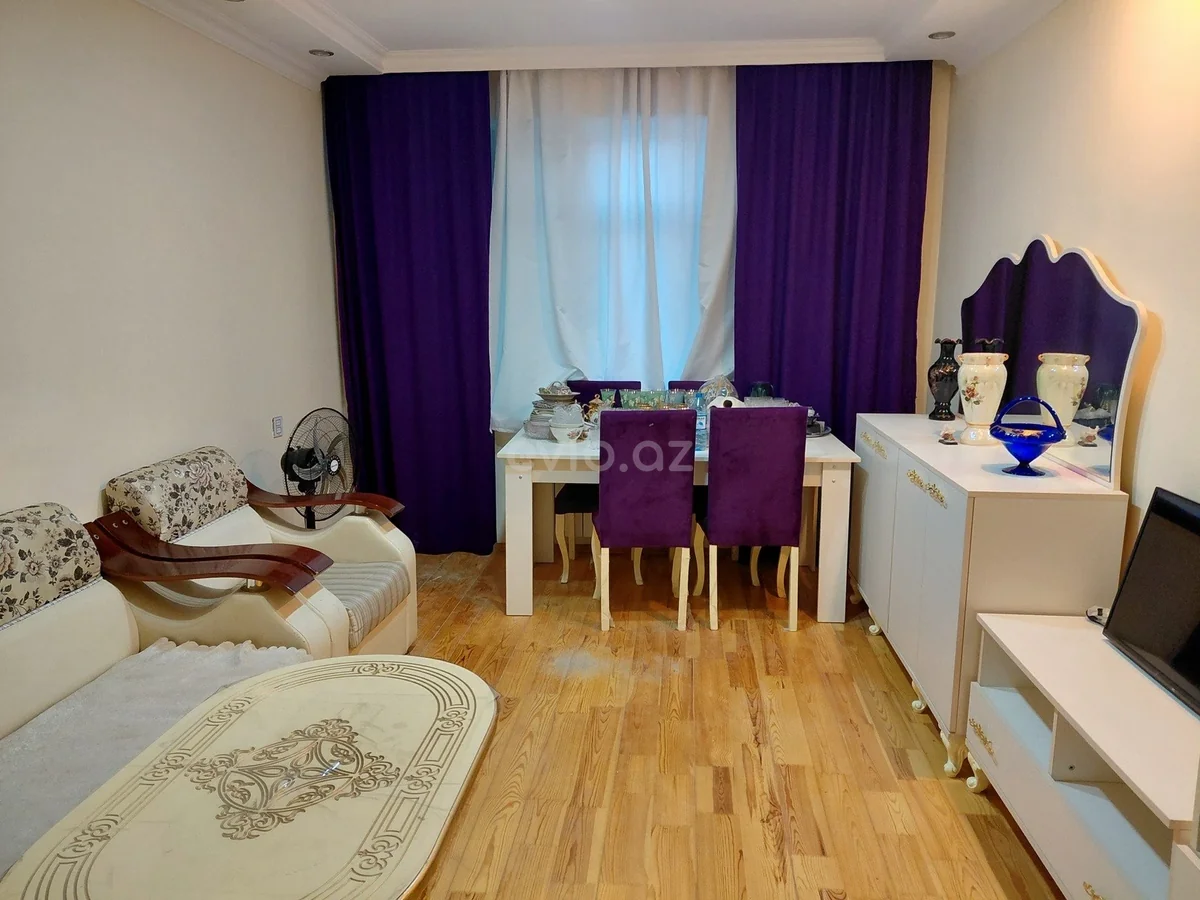 2 otaqlı tam təmirli mənzil satılır Yeni Günəşli qəsəbəsində — Mənzil, Bakı (2)