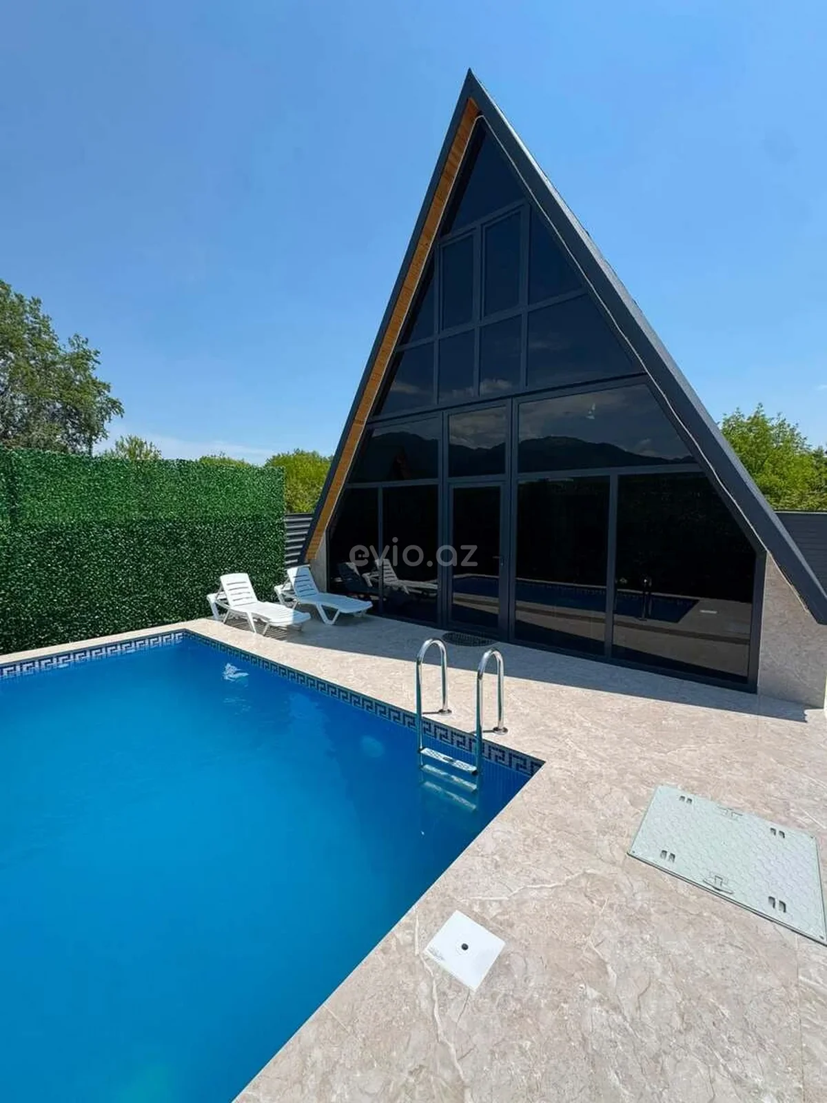 Kirayə 2 otaqlı A-frame Qəbələdə — Qəbələ