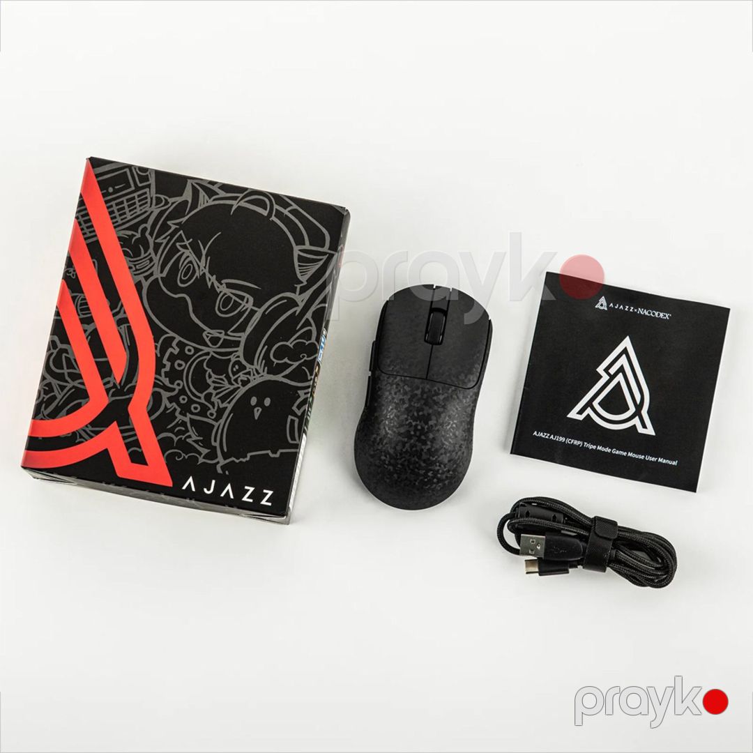 Ajazz AJ199 Carbon Fiber — Periferik cihazlar, Bakı (6)