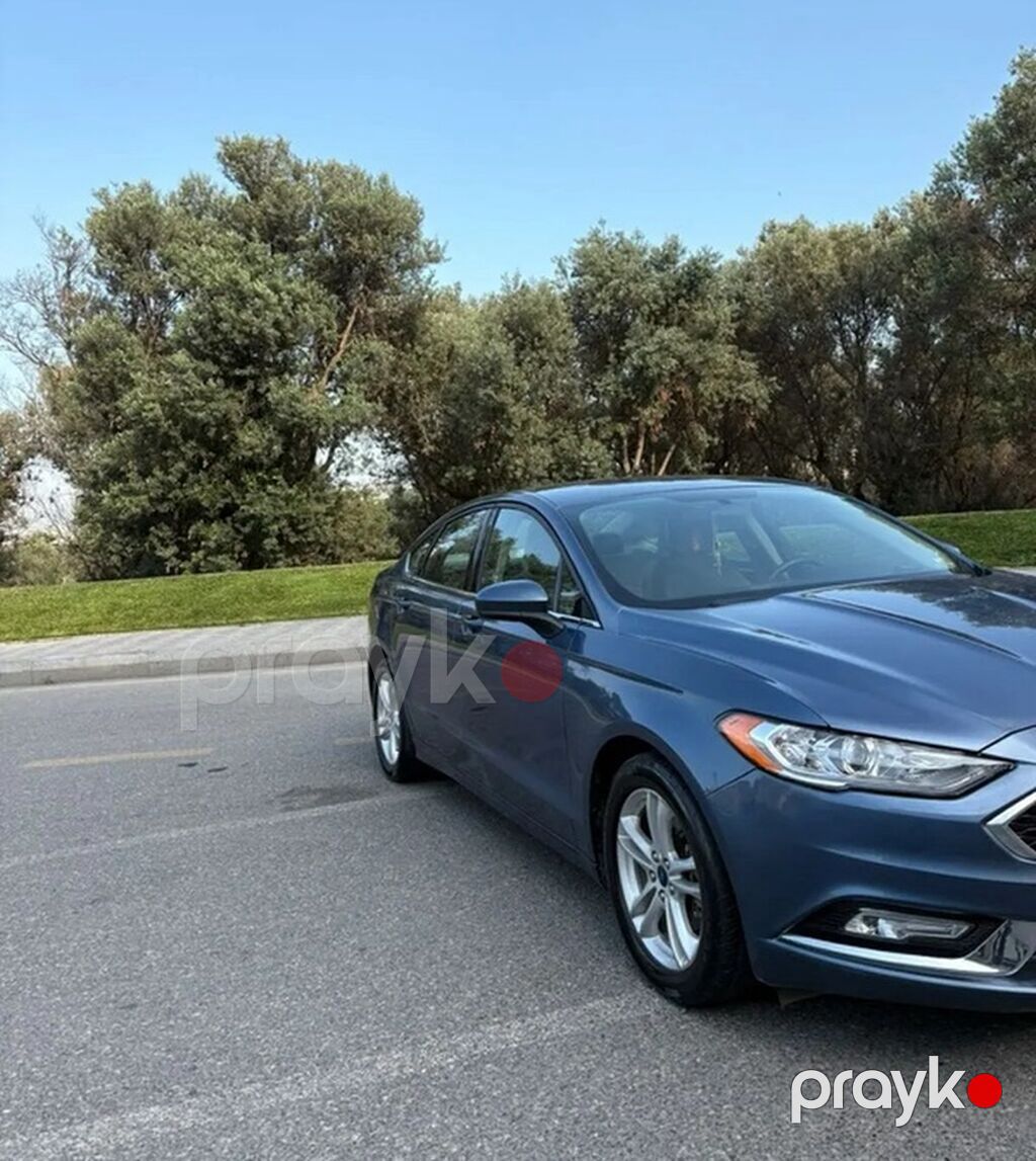 Ford Fusion sedan - Kuzov: 4 qapılı sedan, mavi rəng - Mühərrik — Avtomobillər, Bakı (2)