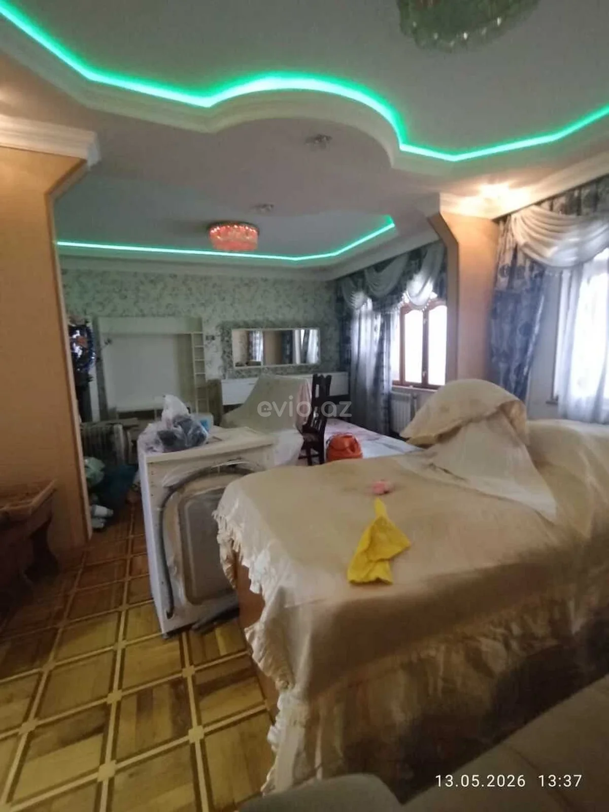 4 otaqlı orta təmirli mənzil satılır Əhmədli qəsəbəsində — Mənzil, Bakı (9)