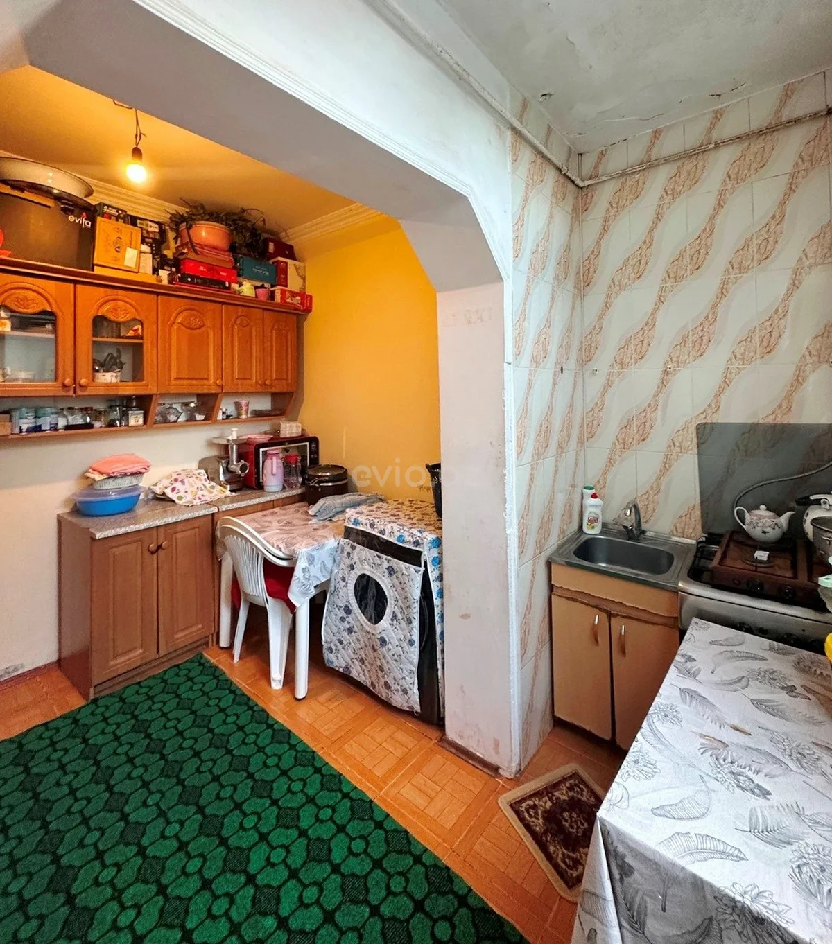 2 otaqlı orta təmirli mənzil satılır Köhnə Günəşli qəsəbəsində — Mənzil, Bakı (6)