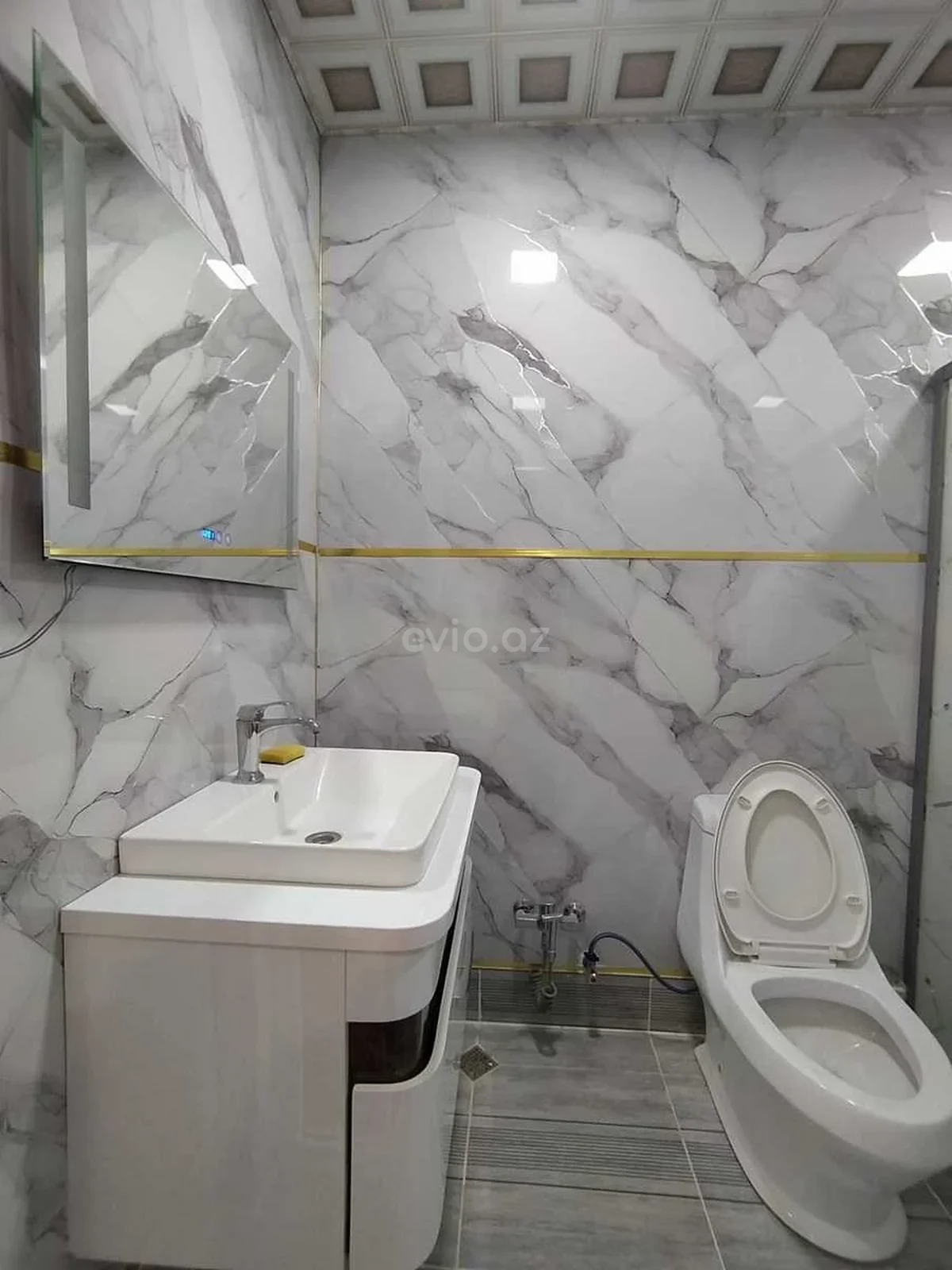 3 otaqlı tam təmirli mənzil satılır Xırdalanda — Mənzil, Abşeron (5)