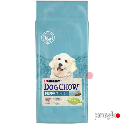 Quru yem Dog Chow küçüklər üçün quzu ilə 14kq — Bakı