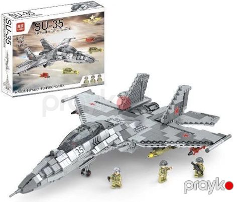 Konstruktor SU-35 qırıcı təyyarə DF0123, 6+ yaş - İntex Azərbaycan 2025-304 — Bakı