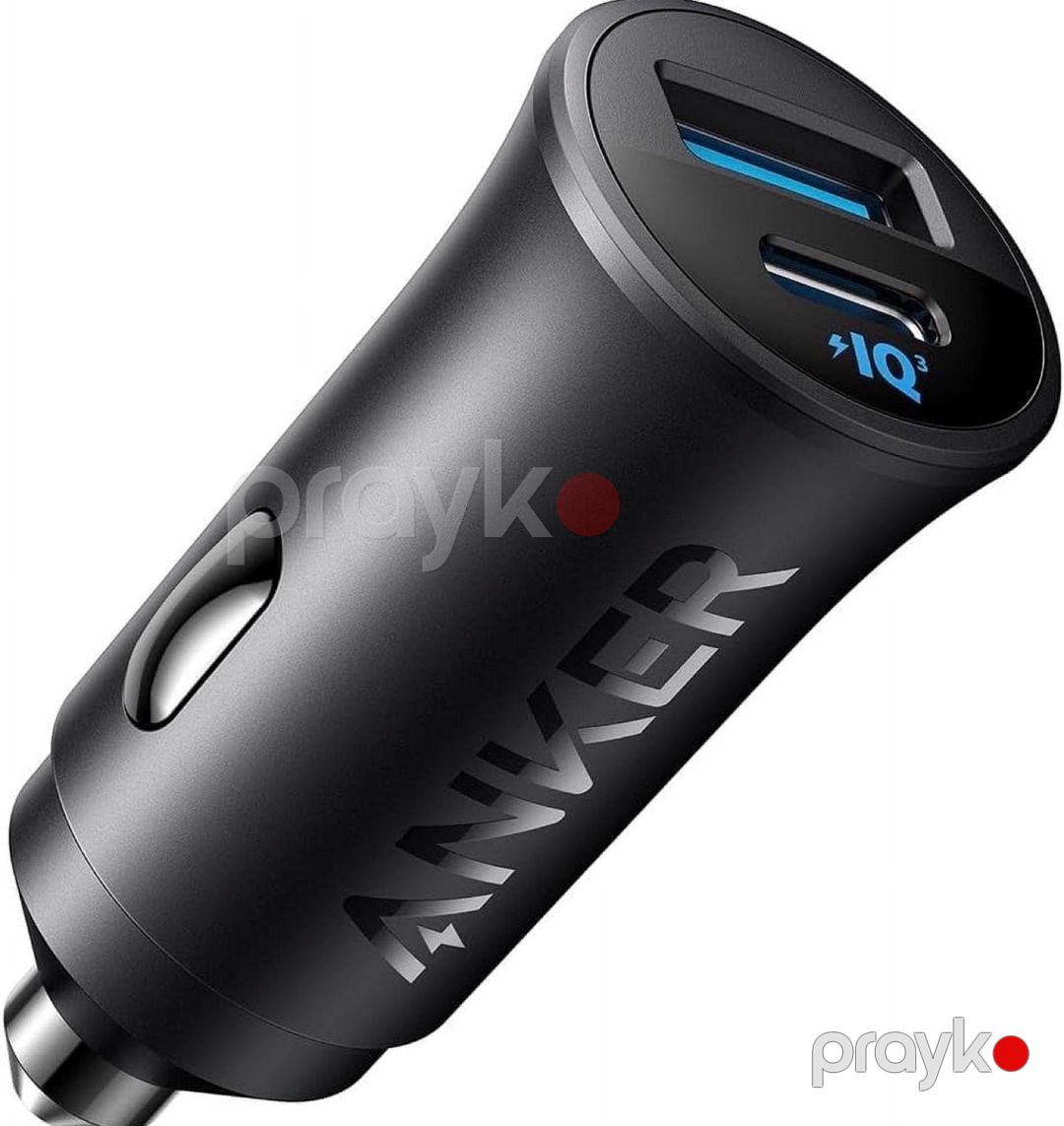 Anker Ultra-Compact Dual-Port Car Charger 30W — Ehtiyat hissələri və aksesuarlar, Bakı (2)