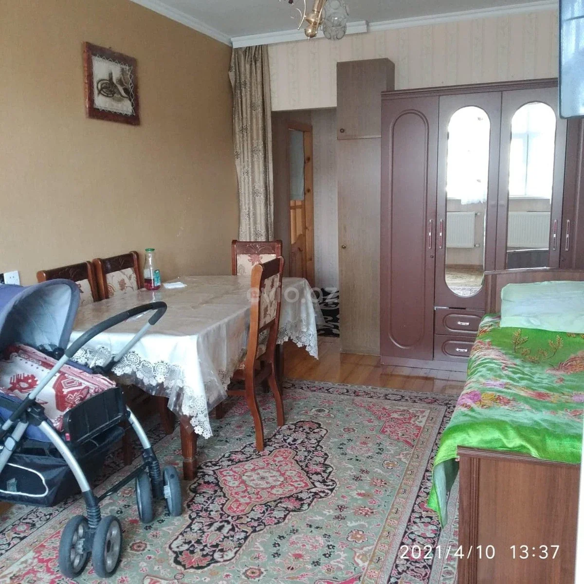 3 otaqlı orta təmirli mənzil satılır Köhnə Günəşli qəsəbəsində — Mənzil, Bakı (7)