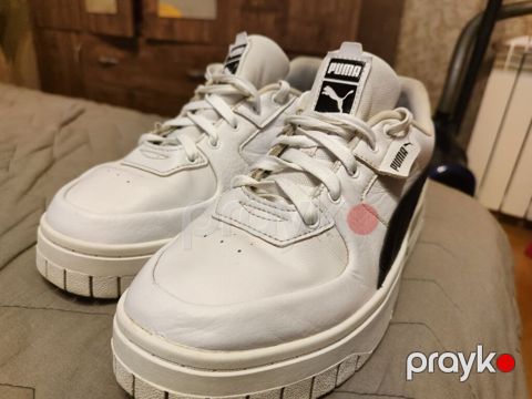 Puma kişi idman ayaqqabısı – ağ/qara 2 Ay geynilib yaz ayları — Digah
