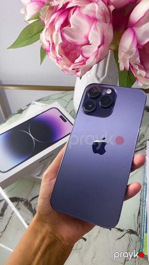 IPhone 14 Pro, Deep Purple, Face ID — Bakı