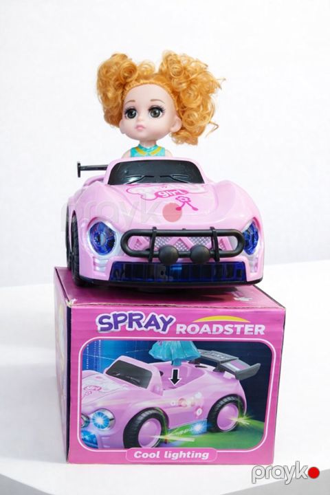 Oyun dəsti Spray Roadster SR-001, 3+ yaş, plastik, çəhrayı, 2 əşya — Bakı