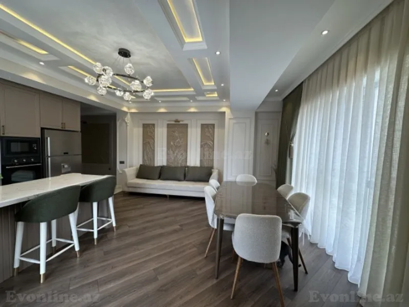 Satılır 4 otaqlı Mənzil Yeni tikili 128 m² Bakı, Xətai r., Ağ şəhər — Mənzil, Bakı (3)