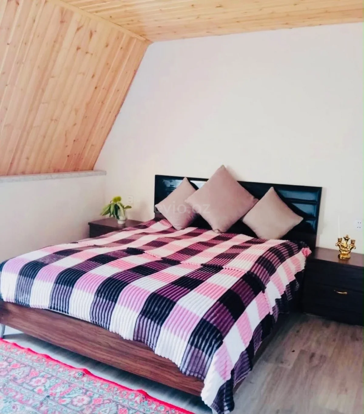 Kirayə 3 otaqlı A-frame Qəbələdə — Ev, villa, Qəbələ (11)