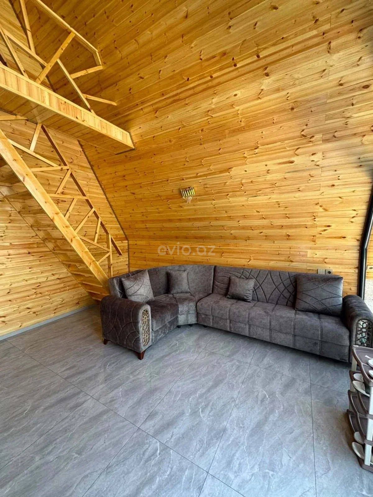 Kirayə 2 otaqlı A-frame Qəbələdə — Ev, villa, Qəbələ (5)