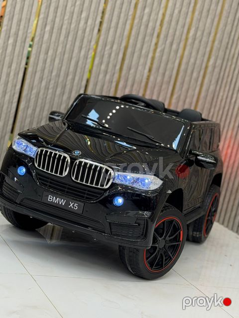 Uşaq elektrik avtomobili BMW X5, qara, 3-8 yaş — Bakı