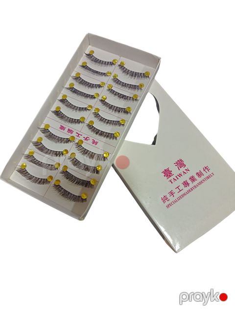 Süni kirpiklər, qara, 10 mm, C qıvrımı — Bakı