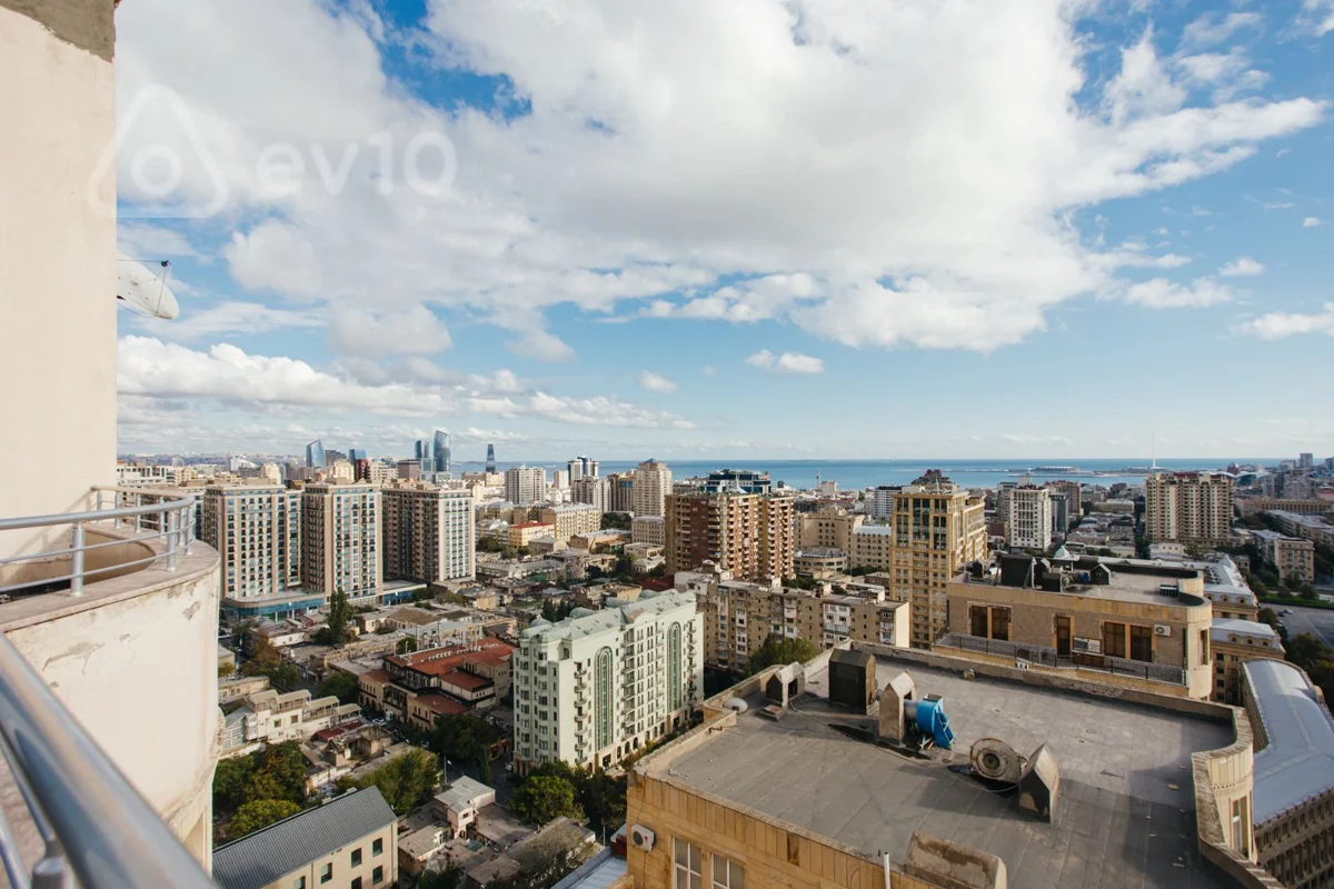 3 otaqlı mənzil, 150 m², nizami metro — kirayə — Mənzil, Bakı (11)