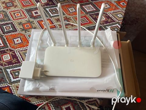 Xiaomi Mi Wi‑Fi Router (ağ rəng) - 4 ədəd yüksək qazanclı sabit — Bakı