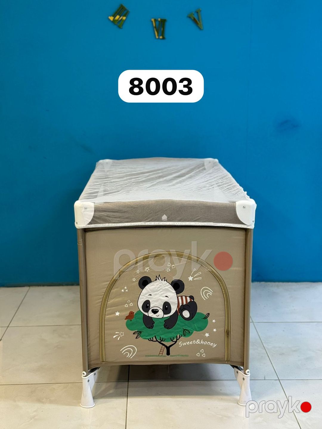 Manej-çarpayı ABC Düzbucaqlı 120 sm 50 sm ABC_8003 120x50x60 sm bej — Mallar, Bakı (3)