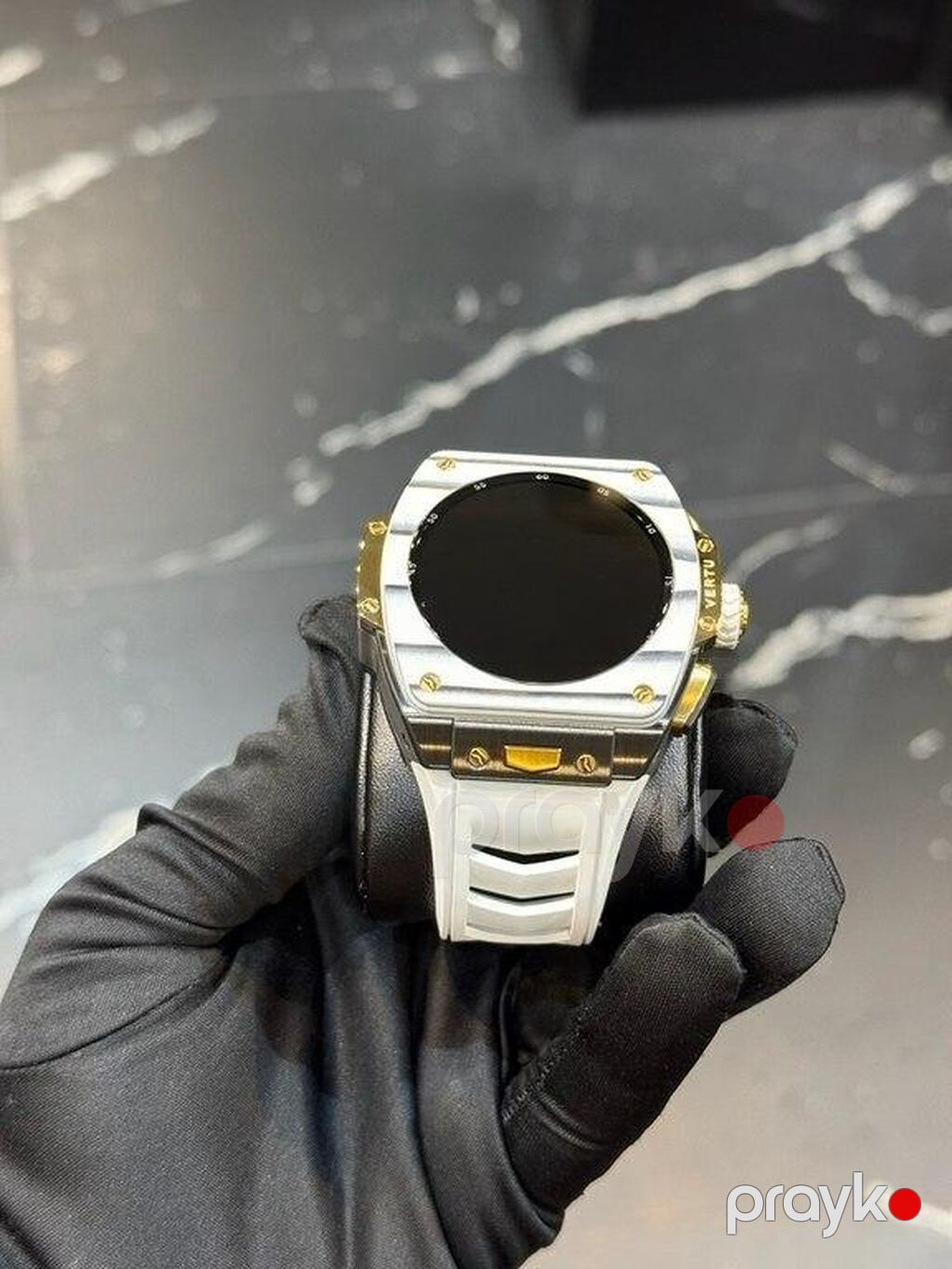 Vertu Watch Grand S1 White Carbon Gold 2025 Exclusıve NEW Vertu Watch — Ağıllı saatlar, Bakı (2)