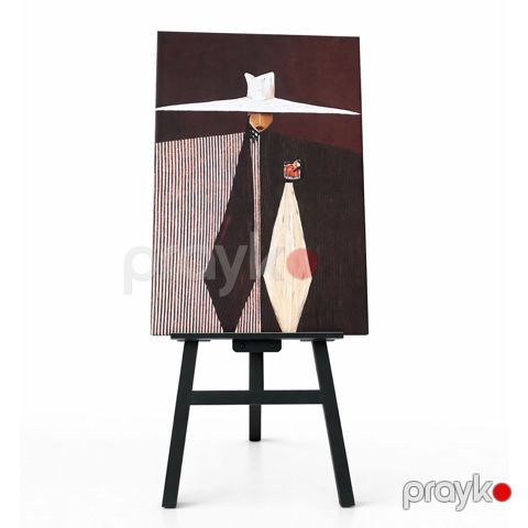 Panno kətan uzərində abstrakt fiqur, 90x60 sm — Bakı