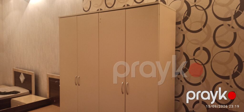 Dörd qapılı paltar dolabı - Rəng: krem/bej - Material: laminat/MDF — Şkaflar, Bakı (3)