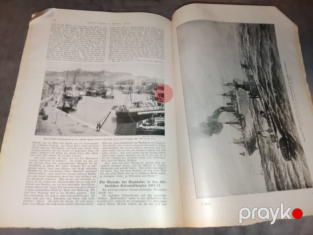 110 illik Alman 1-ci Dünya Müharibəsi jurnalı — Kitablar və jurnallar, Bakı (4)