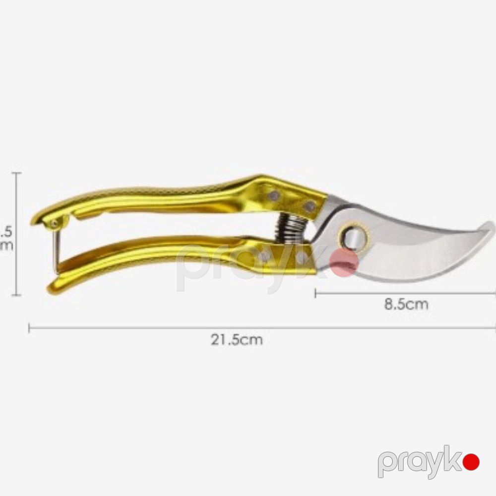 Bağban qayçısı paslanmayan polad, qızılı rəng - prm_031 — Mallar, Bakı (3)