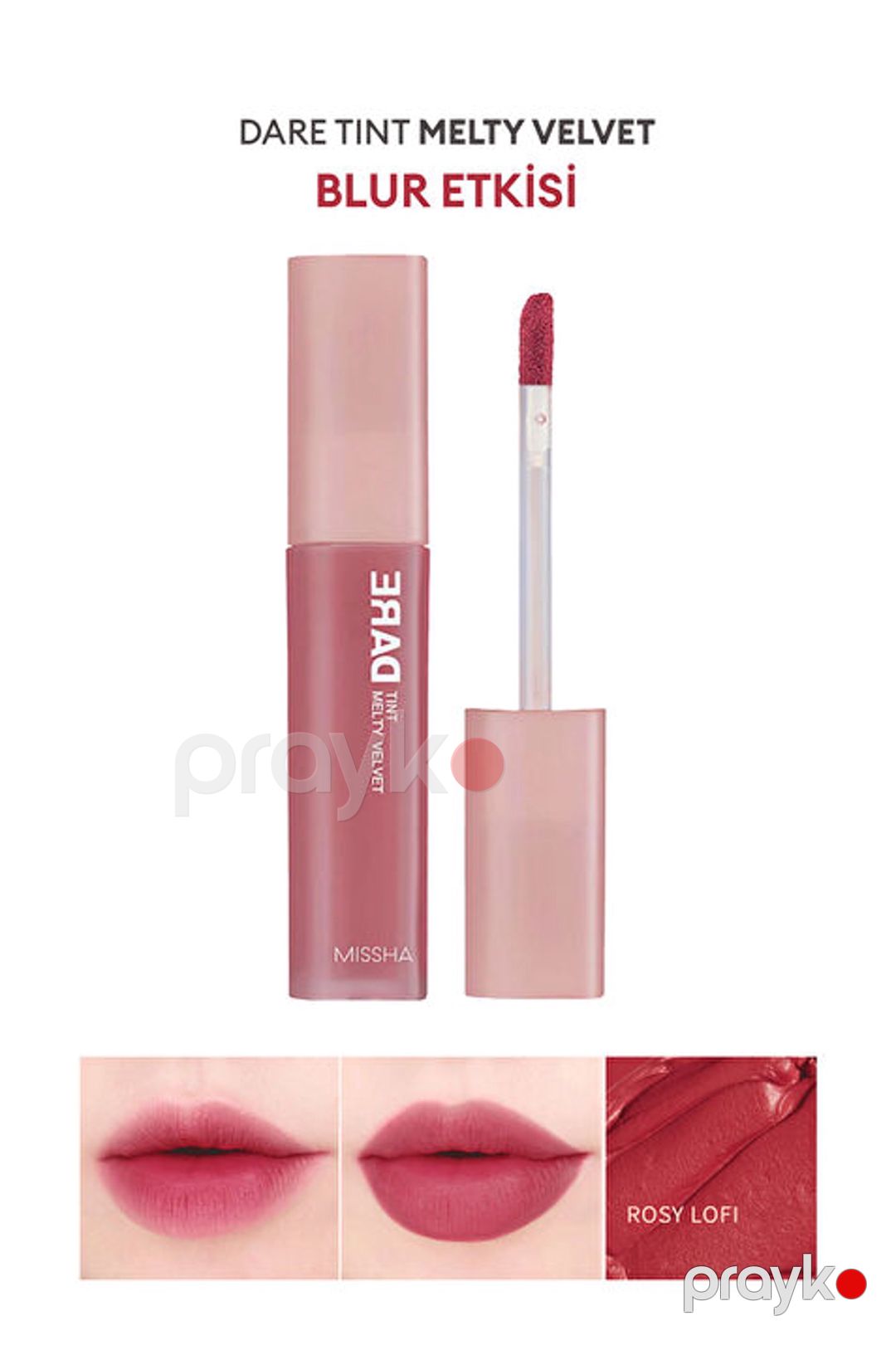 Tint dodaqlar üçün Missha Daretint Melty Velvet Rosy Lofi 06 4.5 q — Mallar, Bakı (2)