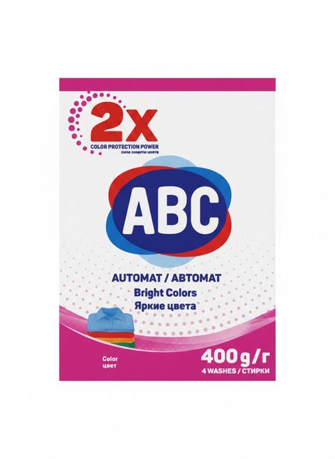 Yuyucu toz ABC rəngli paltarlar üçün, 400 q — Bakı